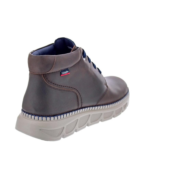 Botines Callaghan zapatos Hombre modelo 55103 Marrón Cordón