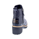 Botines Panama Jack zapatos Mujer modelo Pauline Trav Negro Cremallera