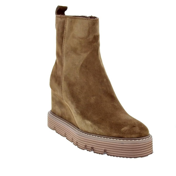 Botines Alpe zapatos Mujer modelo 27811101 Marrón Cremallera