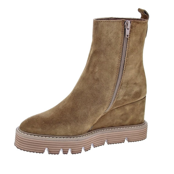 Botines Alpe zapatos Mujer modelo 27811101 Marrón Cremallera