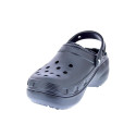 Zuecos Crocs zapatos Mujer modelo Classic Platform Lined Negro 