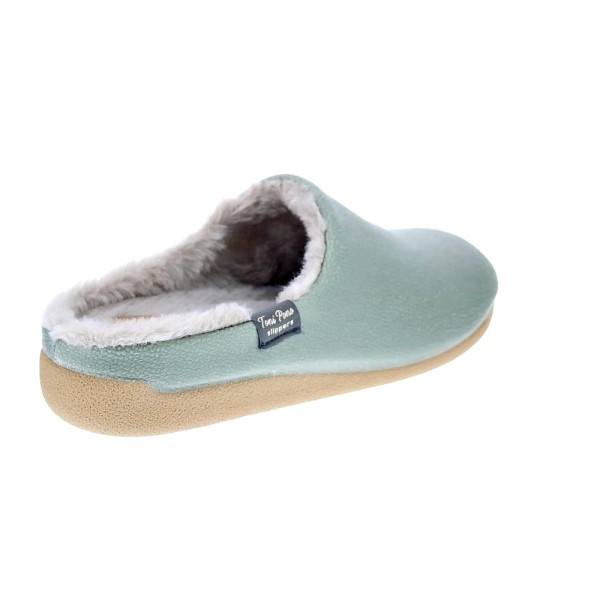 Pantuflas Toni Pons zapatos Mujer modelo Mosul Verde 