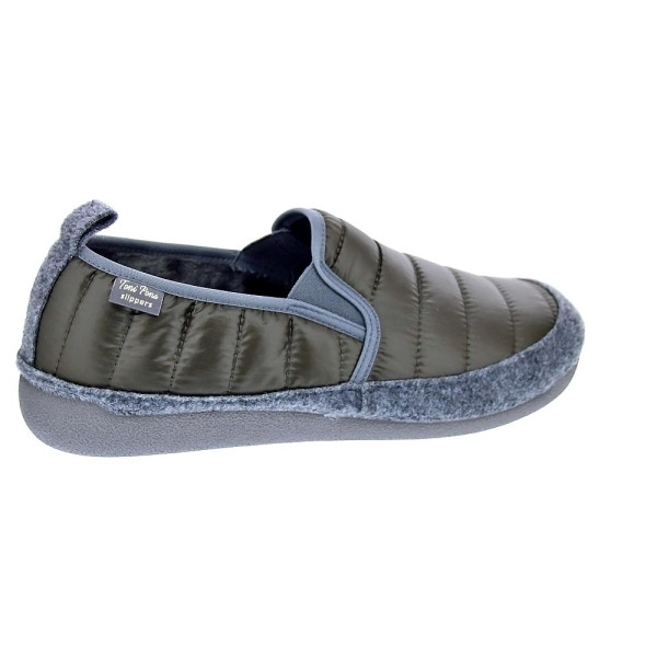 Pantuflas Toni Pons zapatos Hombre modelo Ned Verde 