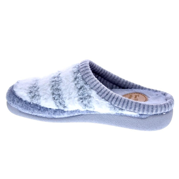 Pantuflas Toni Pons zapatos Mujer modelo Malu Gris 