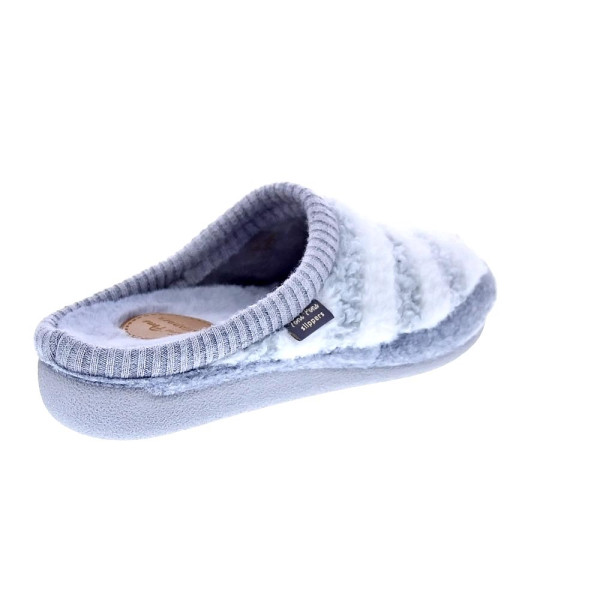 Pantuflas Toni Pons zapatos Mujer modelo Malu Gris 