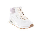 Zapatillas botas Skechers zapatos Niña modelo Uno Gen Blanco Cremallera