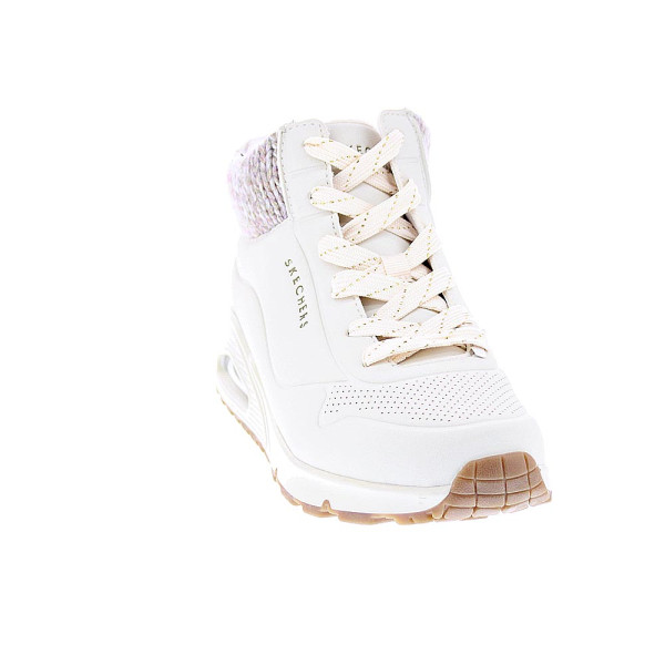 Zapatillas botas Skechers zapatos Niña modelo Uno Gen Blanco Cremallera