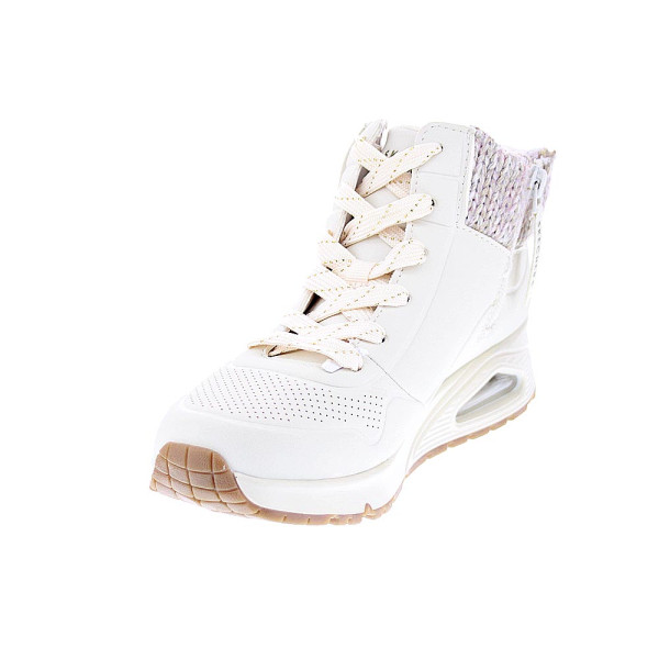 Zapatillas botas Skechers zapatos Niña modelo Uno Gen Blanco Cremallera