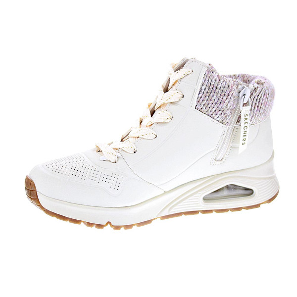 Zapatillas botas Skechers zapatos Niña modelo Uno Gen Blanco Cremallera