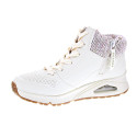 Zapatillas botas Skechers zapatos Niña modelo Uno Gen Blanco Cremallera