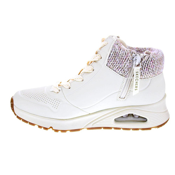 Zapatillas botas Skechers zapatos Niña modelo Uno Gen Blanco Cremallera