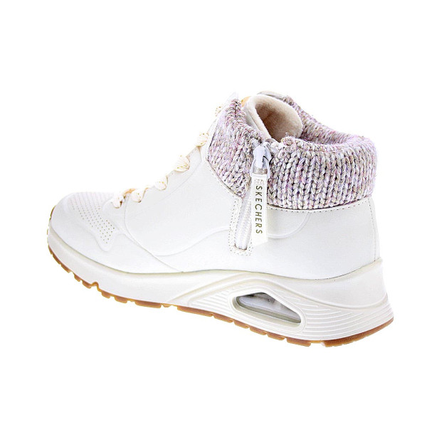 Zapatillas botas Skechers zapatos Niña modelo Uno Gen Blanco Cremallera