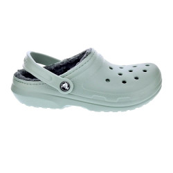 Zuecos Crocs zapatos Hombre modelo Classic Lined Verde 