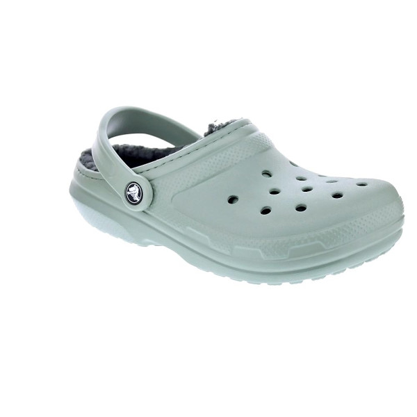 Zuecos Crocs zapatos Hombre modelo Classic Lined Verde 