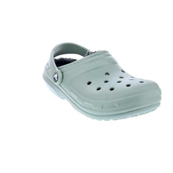 Zuecos Crocs zapatos Hombre modelo Classic Lined Verde 
