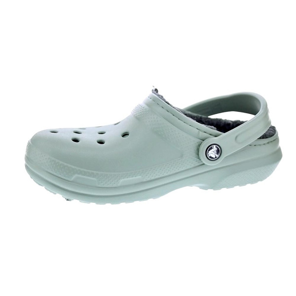 Zuecos Crocs zapatos Hombre modelo Classic Lined Verde 