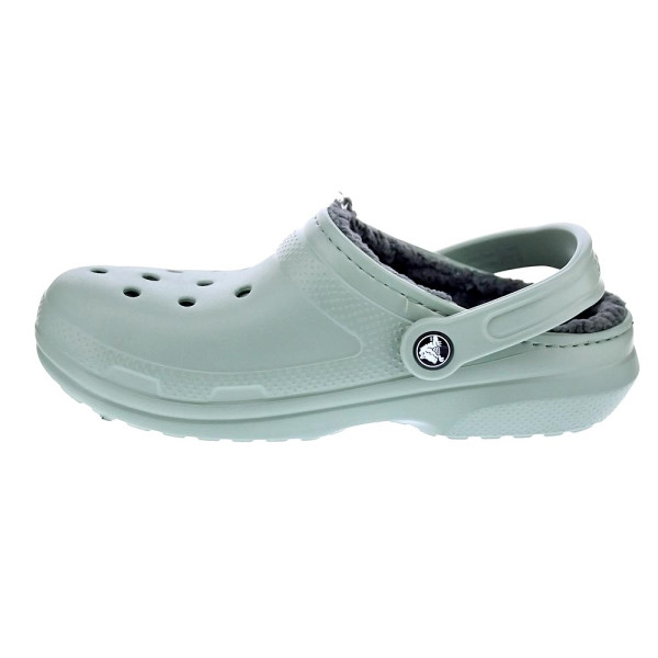 Zuecos Crocs zapatos Hombre modelo Classic Lined Verde 