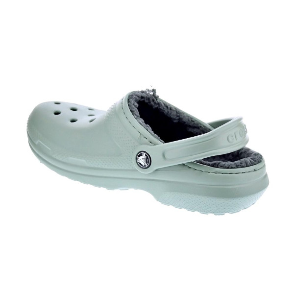 Zuecos Crocs zapatos Hombre modelo Classic Lined Verde 
