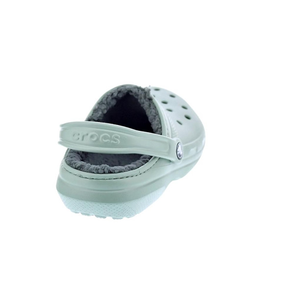 Zuecos Crocs zapatos Hombre modelo Classic Lined Verde 