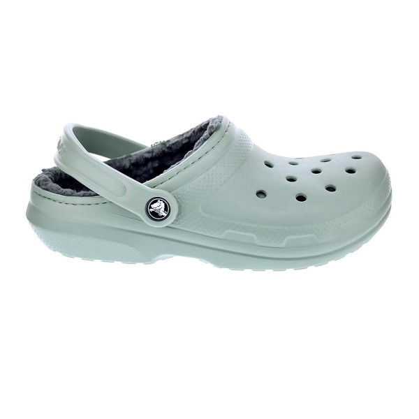 Zuecos Crocs zapatos Mujer modelo Classic Lined Verde 