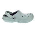 Zuecos Crocs zapatos Mujer modelo Classic Lined Verde 