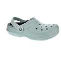 Zuecos Crocs zapatos Mujer modelo Classic Lined Verde 