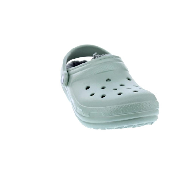 Zuecos Crocs zapatos Mujer modelo Classic Lined Verde 
