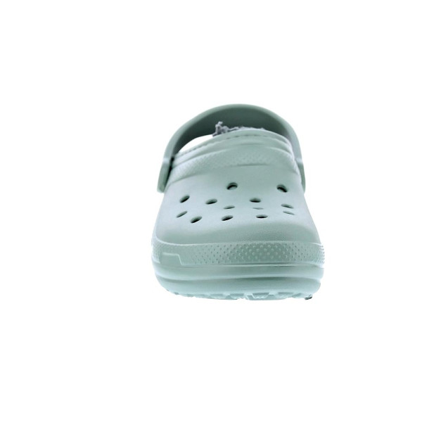 Zuecos Crocs zapatos Mujer modelo Classic Lined Verde 