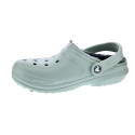 Zuecos Crocs zapatos Mujer modelo Classic Lined Verde 
