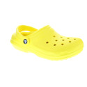 Zuecos Crocs zapatos Mujer modelo Classic Lined Clog Amarillo 