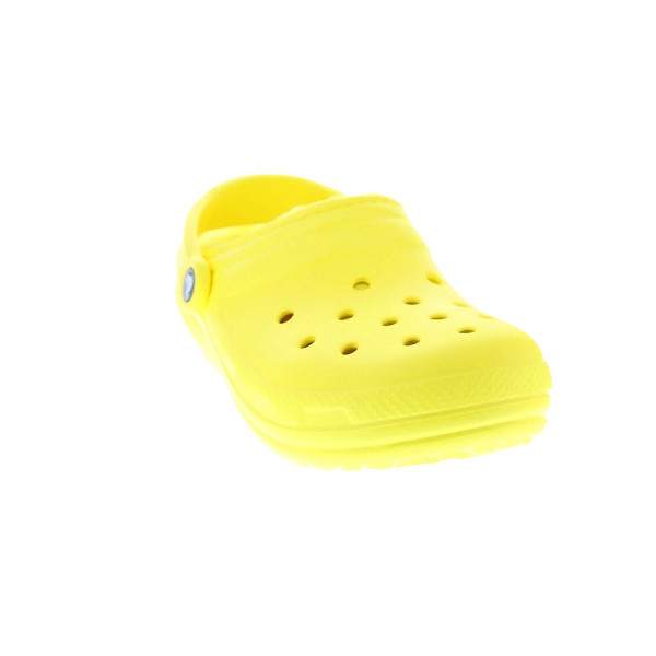 Zuecos Crocs zapatos Mujer modelo Classic Lined Clog Amarillo 