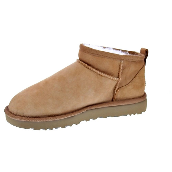 Botines Ugg zapatos Mujer modelo Classic Ultra Mini Marrón 