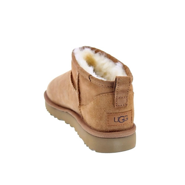 Botines Ugg zapatos Mujer modelo Classic Ultra Mini Marrón 