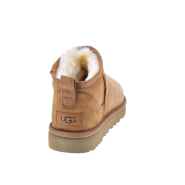 Botines Ugg zapatos Mujer modelo Classic Ultra Mini Marrón 
