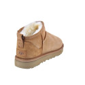 Botines Ugg zapatos Mujer modelo Classic Ultra Mini Marrón 