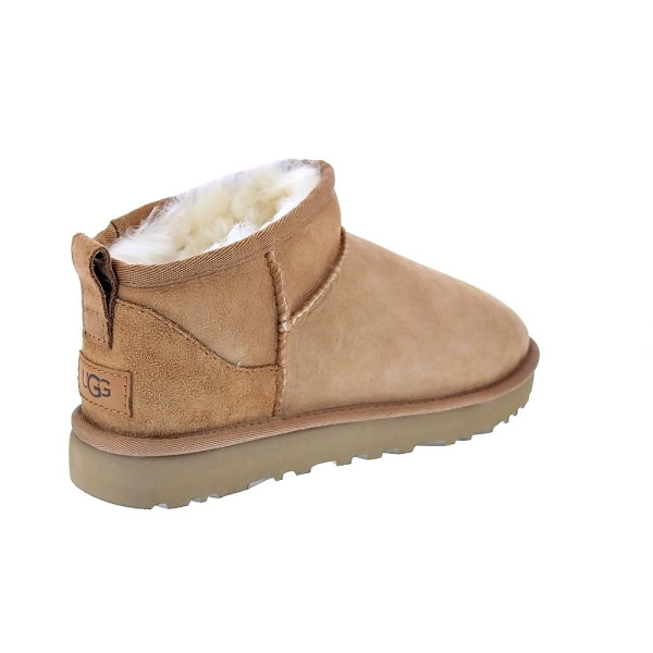 Botines Ugg zapatos Mujer modelo Classic Ultra Mini Marrón 