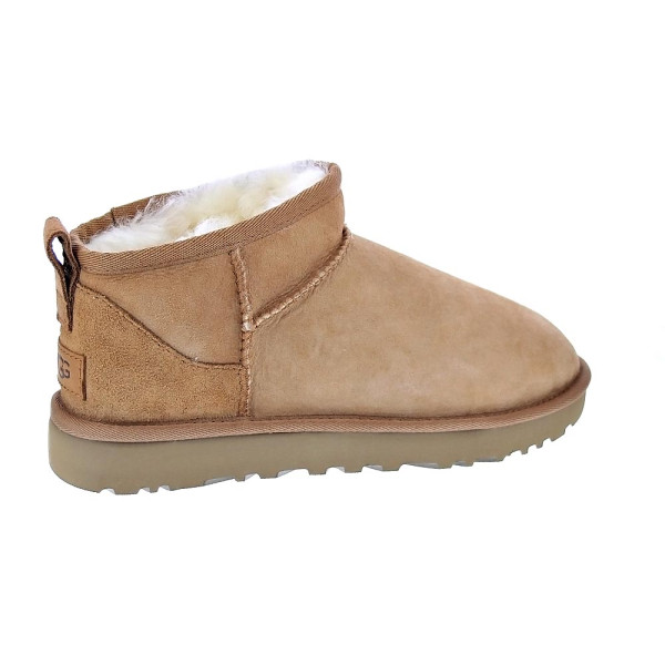 Botines Ugg zapatos Mujer modelo Classic Ultra Mini Marrón 