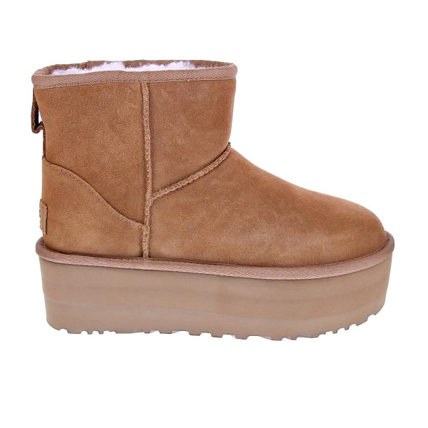 Botines Ugg zapatos Mujer modelo Classic Mini Plataform Marrón 