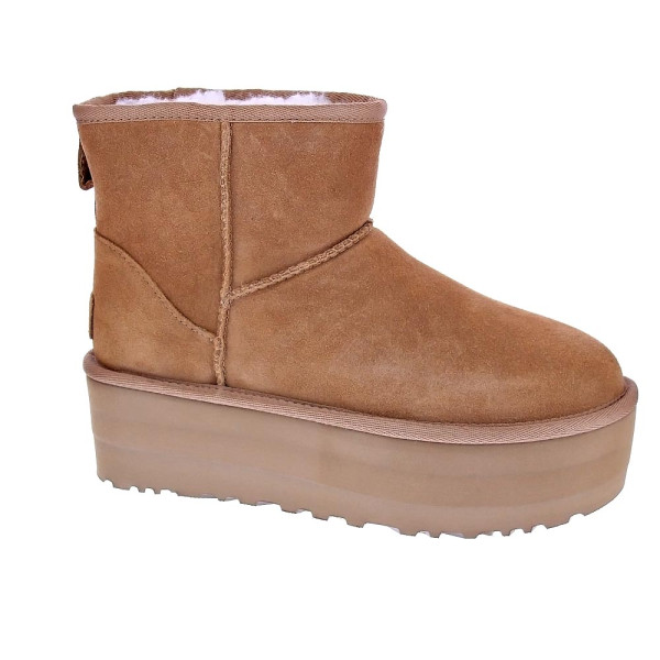 Botines Ugg zapatos Mujer modelo Classic Mini Plataform Marrón 