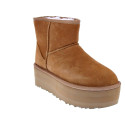 Botines Ugg zapatos Mujer modelo Classic Mini Plataform Marrón 