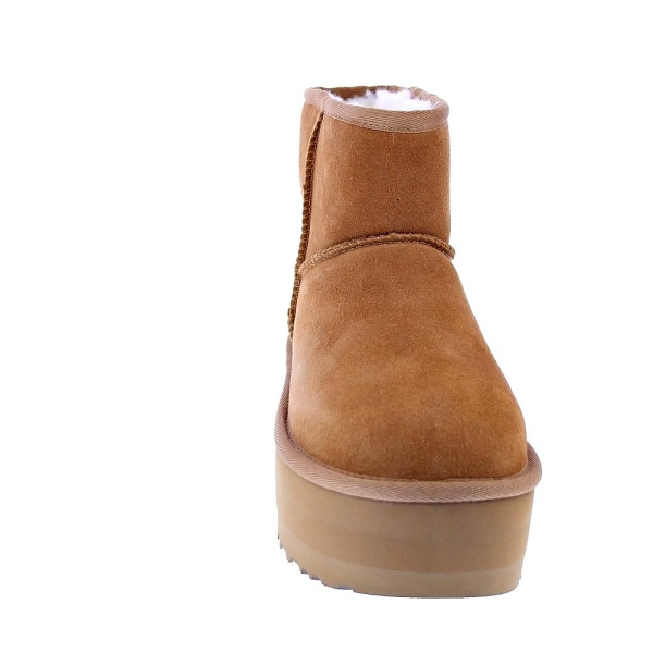 Botines Ugg zapatos Mujer modelo Classic Mini Plataform Marrón 