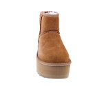 Botines Ugg zapatos Mujer modelo Classic Mini Plataform Marrón 
