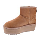 Botines Ugg zapatos Mujer modelo Classic Mini Plataform Marrón 