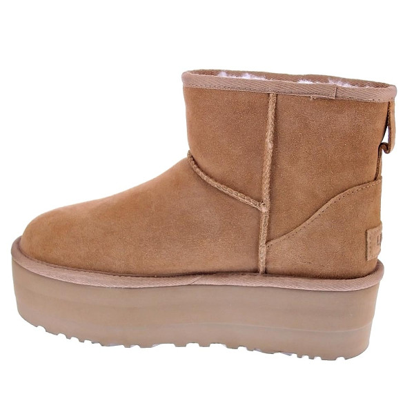 Botines Ugg zapatos Mujer modelo Classic Mini Plataform Marrón 