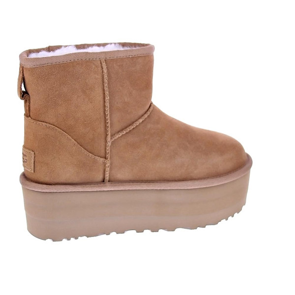 Botines Ugg zapatos Mujer modelo Classic Mini Plataform Marrón 