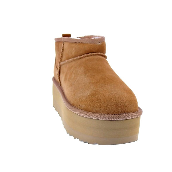 Botines Ugg zapatos Mujer modelo Classic Ultra Mini Plataform Marrón 