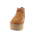Botines Ugg zapatos Mujer modelo Classic Ultra Mini Plataform Marrón 