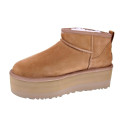 Botines Ugg zapatos Mujer modelo Classic Ultra Mini Plataform Marrón 