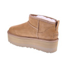 Botines Ugg zapatos Mujer modelo Classic Ultra Mini Plataform Marrón 