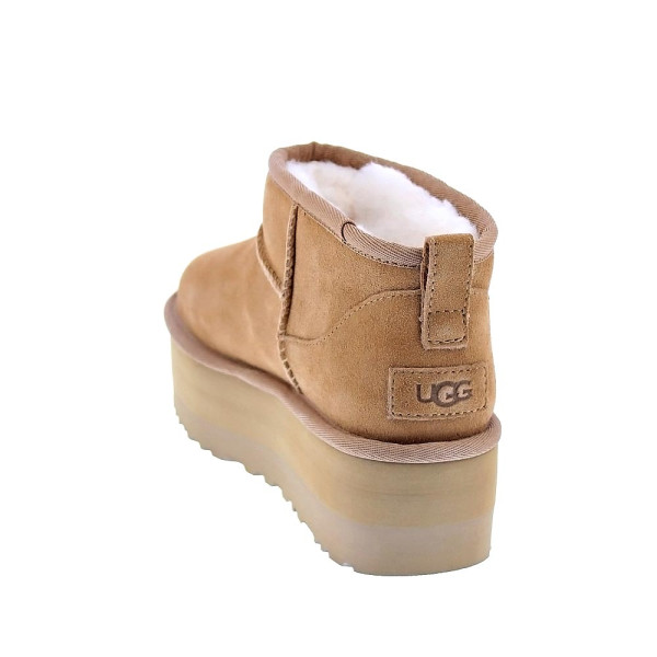 Botines Ugg zapatos Mujer modelo Classic Ultra Mini Plataform Marrón 